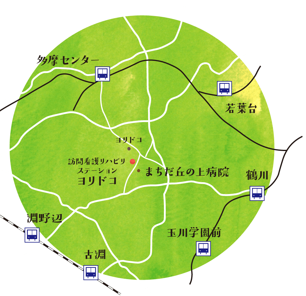 訪問エリアマップ